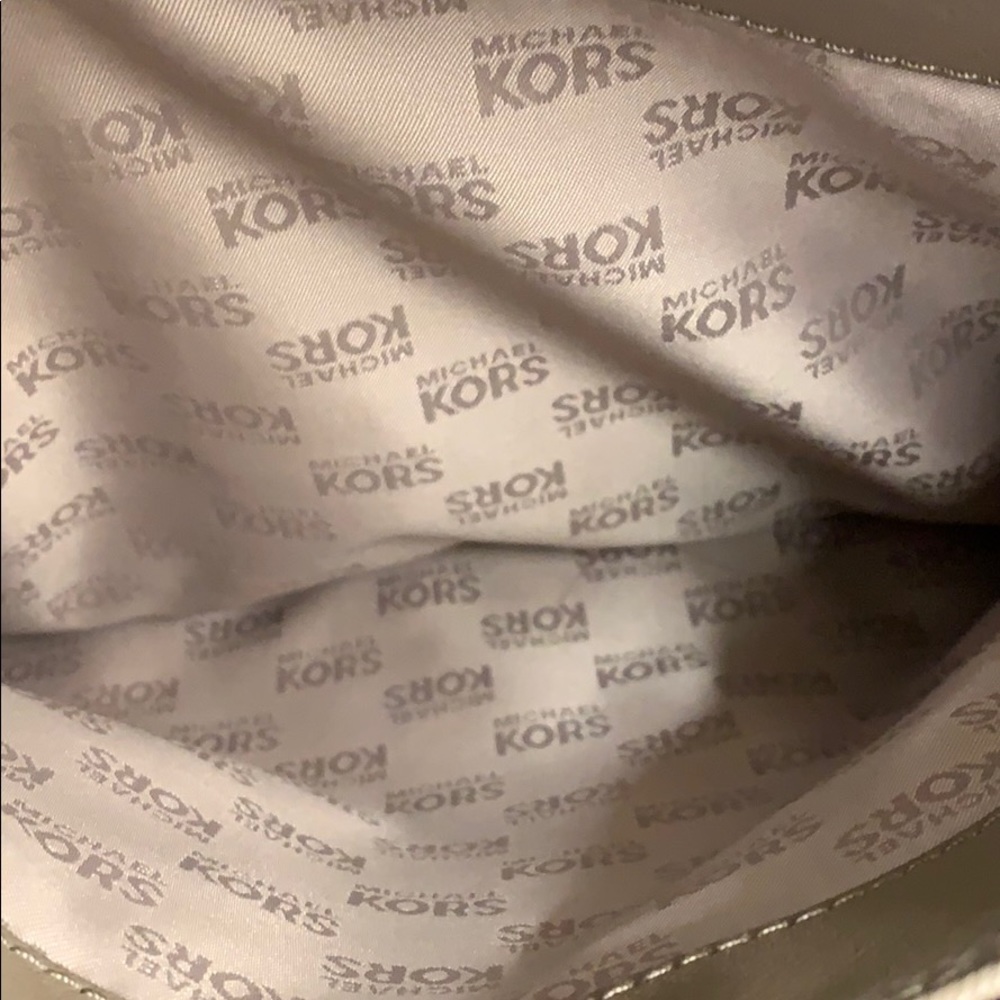 Michael Kors Kellen Saffiano Satchel Purse - Picture 15 of 16